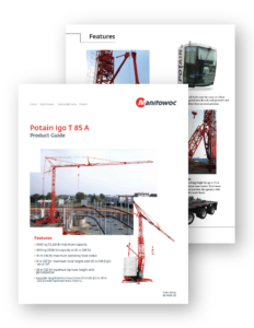 Potain Igo T 85 A - RMS Rentals